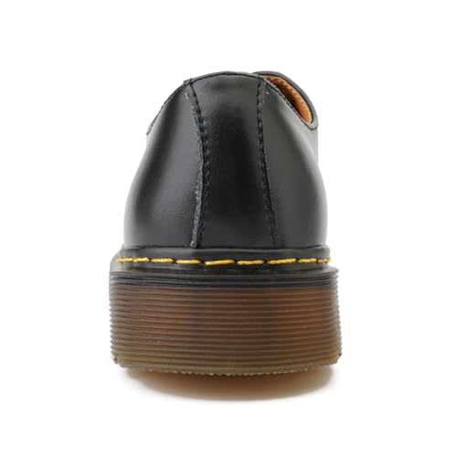 LEADER SHOW ® Men's Casual Loafer Business Shoes Lace Up Flats Dress Oxfords3