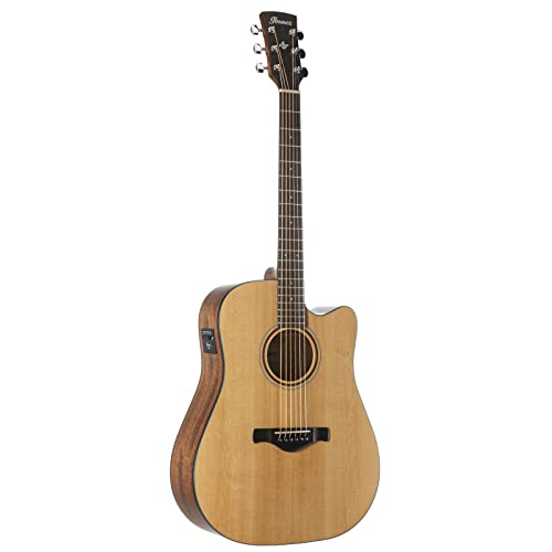 Image of Ibanez Acoustic Guitar ARTWOOD series with Cutaway Electronics AW65ECE-LG