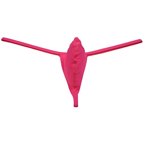 OROCOJUCO Men's Slim Pouch Thong T-Back Underwear Jacquard String Mini Coverage Tanga2