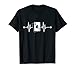 Jouer Cartes Poker Casino Battement Cœur Pulse Jeux d'argent T-Shirt