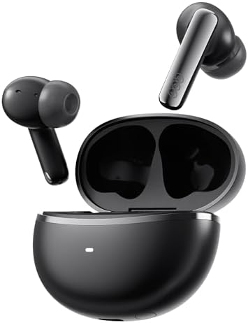 Fones de Ouvido Sem Fio QCY MeloBuds N70, Bluetooth 6.0,Intra Aur...