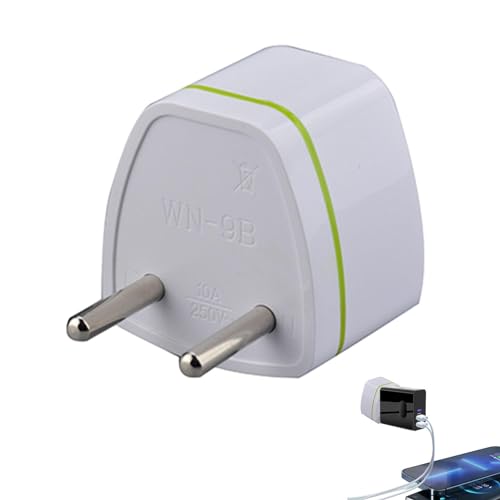 KJOET から米国へのプラグアダプター | インターナショナル 50/60hz トラベル電源アダプ 110-250v | 頑丈なユニバーサルトラベル、ポータブルプラグアメリカからヨーロッパ、ほとんどのユーロ、イタリア、スペインに対応
