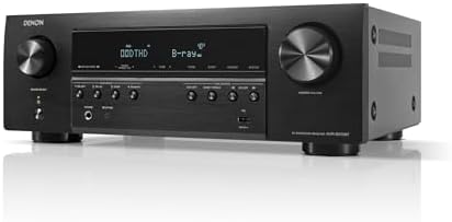 Denon AVR-S570BT 5.2 Channel AV Receiver - 8K Ultra HD Audio and Video