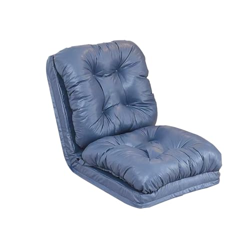 Sillón Plegable Memory Foam Azul