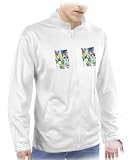 MERCHANDMANIA Chaqueta técnica con 2 impresiones osomatsu san anime fanart comedia cartoon 2 logos jacket