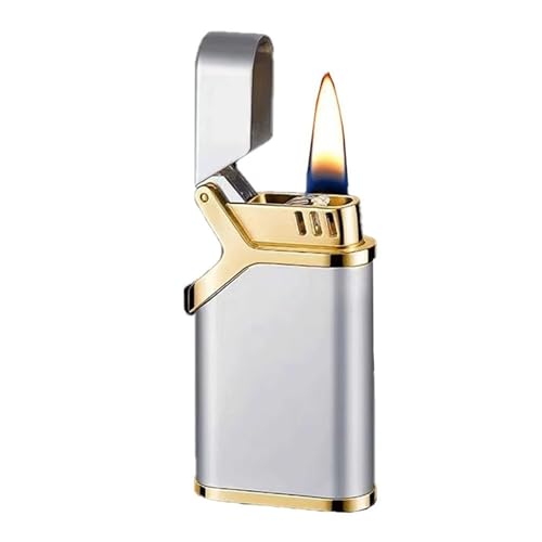 Encendedor de queroseno de encendido multifuncional con pedernal y sensor de voz 2