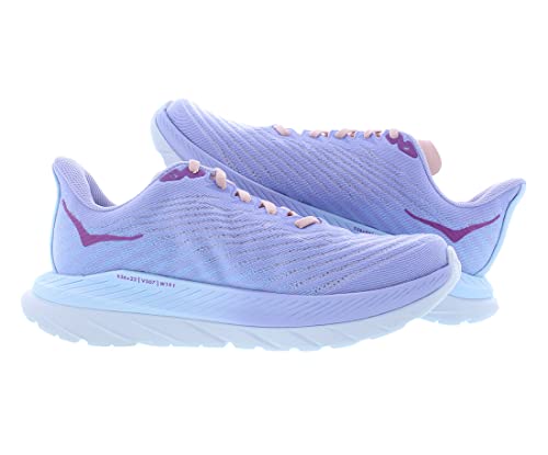 HOKA ONE ONE Mach 5 Womens Shoes Size 8, Color: Baby Lavender/Summer Song