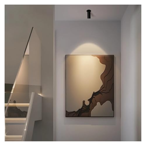 Foco LED de techo orientable con acabado blanco y tecnología antideslumbrante 3