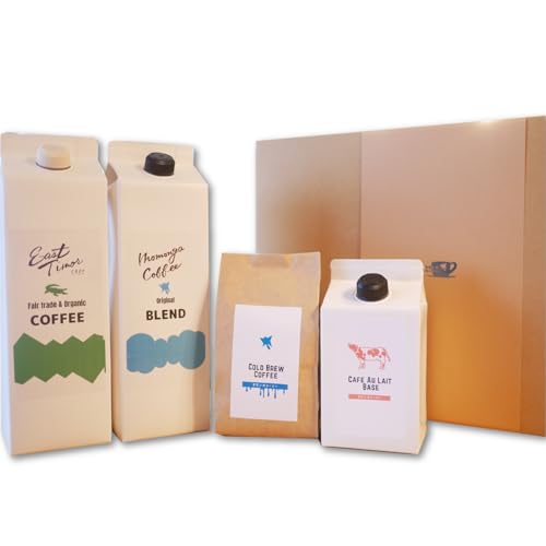 モモンガコーヒー夏のギフトセットmini | 名水 無糖 おいしい アイスコーヒー コーヒー 珈琲 お土産 美味しい 飲み物 土産 お中元