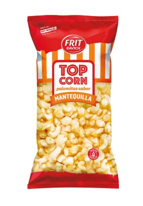 Popcorn Butter – Luftig-knuspriges Butterpopcorn, klassischer Kinogeschmack, ohne Zusatzstoffe – Großkarton 4 × 30 Beutel à 35g