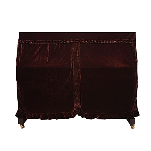 Jinyi Linda capa de piano vertical, capa de piano completa requintada, para pianos verticais, uso pr