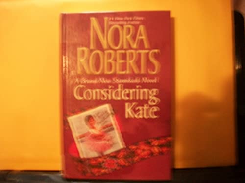 Considering Kate [Large Print] 0786233540 Book Cover