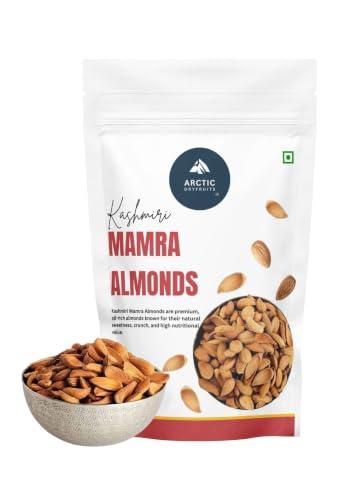 Image of Arctic Dryfruits Kashmiri Mamra Almonds (20g)| Badam Giri | Rich in Protein, Healthy Oils & Fats | No Additives or Preservatives | Natural Crunchy Dry Fruits