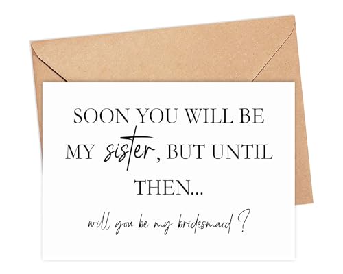 LissiArt97 Soon You Will Be My Sister But Until Then...Will You Be My Bridesmaid?�J�[�h - �u���C�Y���C�h�J�[�h - �ԉł���̉ԉŉ�Y�l�p�J�[�h - �������̓��J�[�h - 