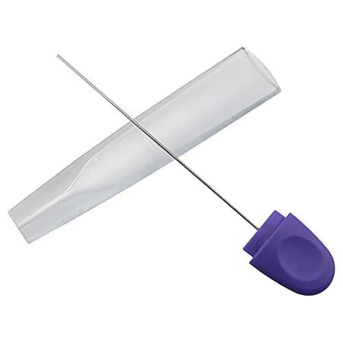 Zrm&E 2Pcs Cake Tester 158Mm Stainless Steel Needle Cake Baking Tools Purple Cake Testing Probe For Testing Cake Maturity #TOP2