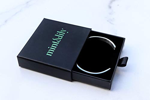 Rose Gold Plated Cuff Bracelets For Women– Hypoallergenic Rose Gold Bracelet - Inspirational Bracelet W/ ‘Beautiful Girl You Can Do Hard Things’ Quote - Personalized Bracelet Gifts For Women #TOP4