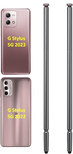 2PCS G Stylus 5G [2023/2022] OEM Stylus Pen Replacement for Motorola Moto G Stylus 5G [2022/2023] All Veriosn Touch Screen Stylus Pen (2PCS Pen-Rose)