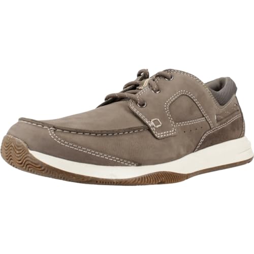Clarks Sailview Step Mens Light Tan Nubuck, 10