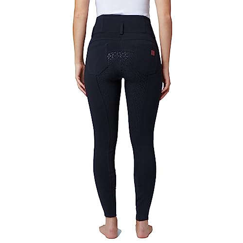 Horze 36091-VDB-38 Women'S Tara Full Seat Silicone Grip Breeches thumb #5
