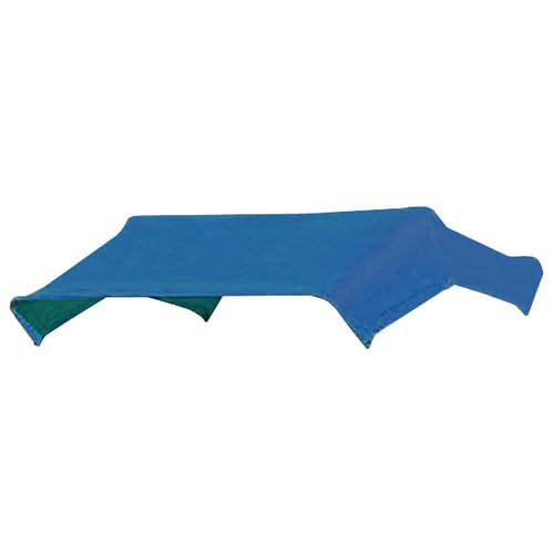 All States - 3-Bow Tractor Canopy Replacement Cover 48 10 oz. Duck Canvas - Blue