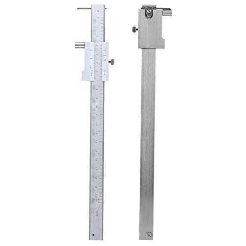 Calibrador paralelo cruzado acero inoxidable 0-200mm miniatura 6