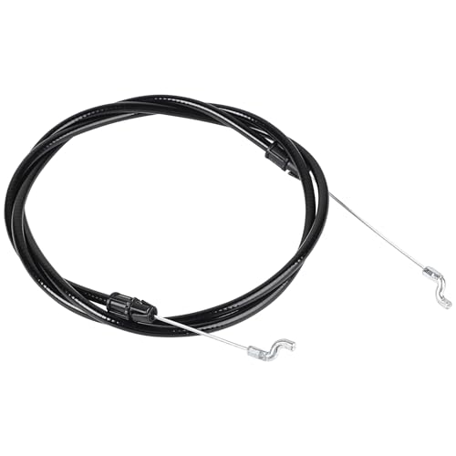 DBREAKS 1.47m Cable Traction Tondeuse, Câble d'accélérateur Tondeuse avec Serre-câble Z, Compatible avec Fuxtec FX-RM Tondeuse