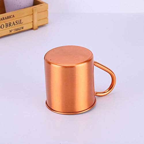 Caneca de cobre puro 430 ml caneca de cerveja cobre durável caneca de café copo de leite copo de cob