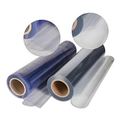 TENDAGGIMANIA Telo Impermeabile Esterno Trasparente PVC - ALTEZZA 180CM - SPESSORE 0,65 MM-Telo per Gazebo, Coperture Tettoie, Copritutto - Al mezzo metro