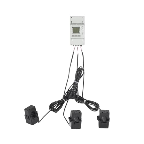 Compteur d'énergie triphasé 120A ADL400N-CT/D16 pour rail DIN avec boîtier externe - 6