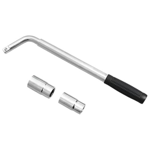 GAOLAOSY Telescoping Lug Wrench with 17/19 & 21/23mm Sockets
