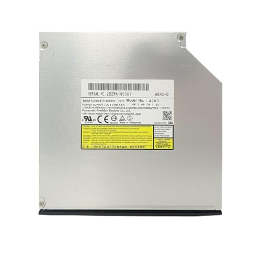 JOYIN-BURN UJ-260 UJ260 6X Blu-RAY BD-RE DVD Rewriter Internal 12.7mm Sata Laptop Drive with Bezel for Dell Optiplex 7020 3060 3050 and for HP Pavilion dv4 dv5 dv6 dv7 dv8