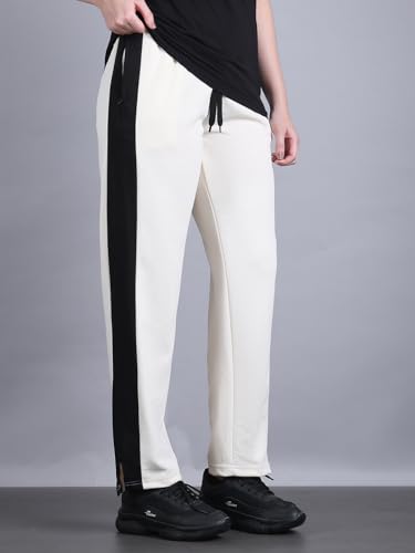 Image of Mack Jonney Colorblock| Relaxed Fit | Cotton Trackpant for Women-M53