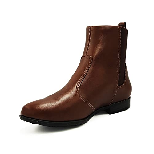 Bota Beira Rio Estilo Chelsea Napa Berlim Salto Baixo,Café, 37