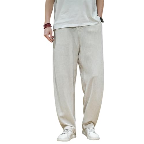 Pantalon ample en coton lin pour vos moments de détente estivale