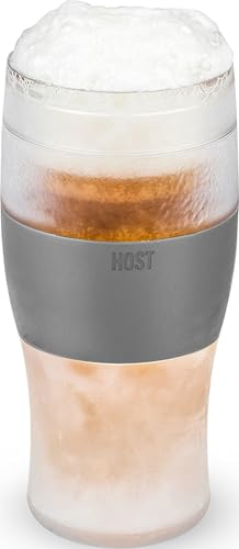 Host Freeze Beer Glasses, Frozen Beer Mugs...