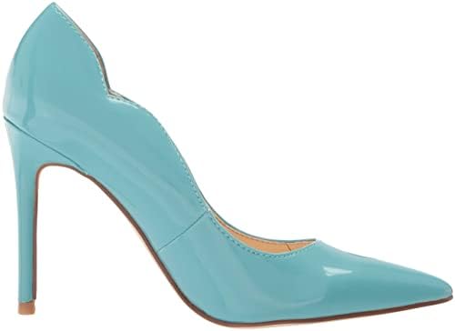 Nine West Women's Foxy3 Pump, Vintage Blue Patent Leather, 8 | Image 5