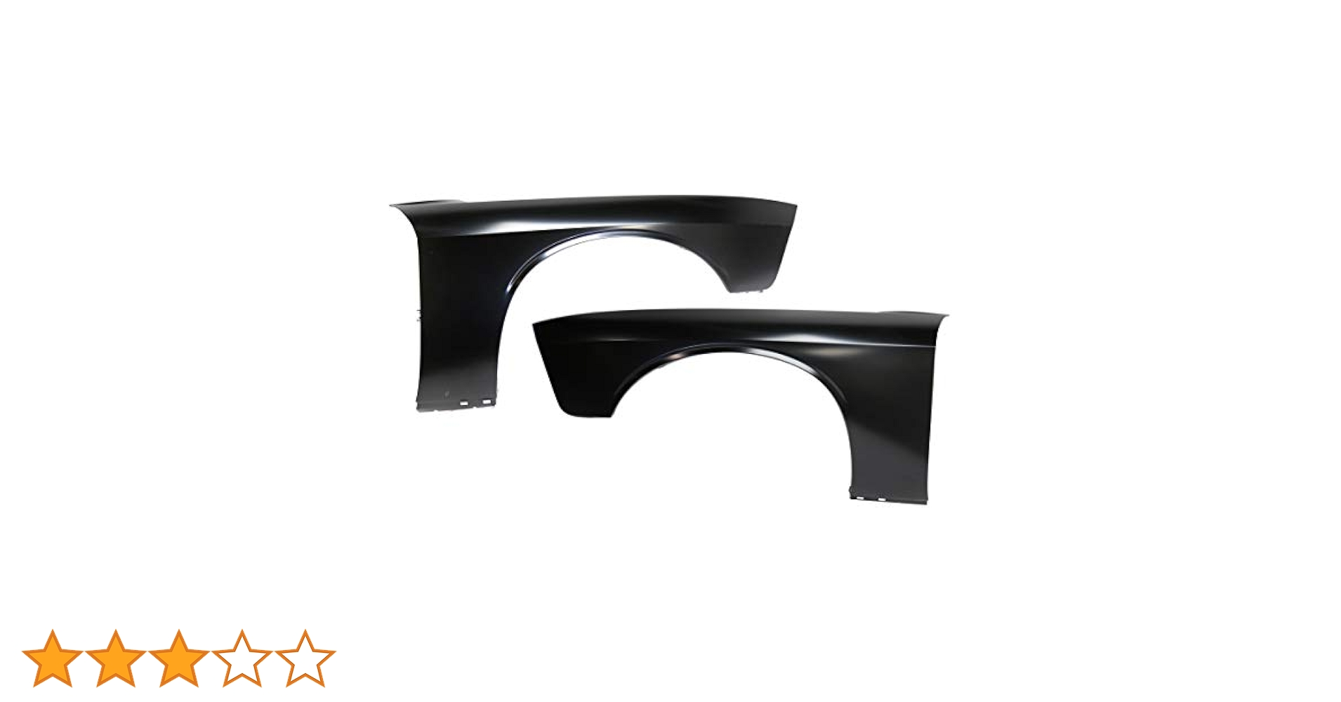 Amazon.com: Evan Fischer Front Fender Set of 2 Compatible