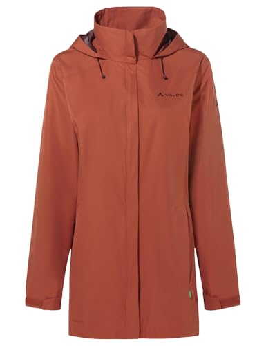 VAUDE Escape Regen-Parka Damen – Regenjacke wasserdicht, luftdurchlässig, Regenmantel mit 2-Wege-Reißverschluss… – Ansicht 1