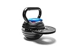 BRAINGAIN 18kg Adjustable Kettlebell 7-in-1 for Home Gym Equipment, Save Time, Space & Energy, 7 Weights in One Kettle Bell, Ideal for Weights Training & Full Body Workouts