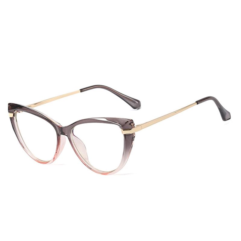 Monture de lunettes en métal tendance pour corriger le visage fatigué