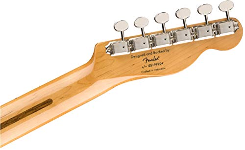 Squier Classic Vibe Telecaster ’50s modèle gaucher – Butterscotch Blonde - Les Beatles, Paul McCartney, John Lennon, RIngo Starr, George Harrison Squier Classic Vibe Telecaster '50s modèle gaucher - Butterscotch Blonde – Image 7