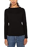 Pullover aus flauschigem Gewebe in Uni oder mit Karomuster