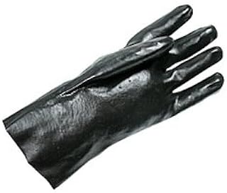 Radnor 64057805 Large Black 12' Economy PVC Glove Fully Co