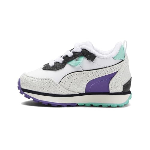PUMA Toddler Girls Rider Fv Daytona Lace Up Sneakers Shoes Casual - White3