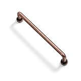 Goo-Ki 6 Pack 5'' Center to Center Antique Copper Cabinet Bar Pulls Vintage Drawer Handles Closet Classic Retro Home Kitchen Improvement Hardware