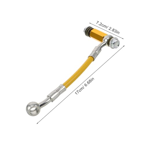 Manguera de freno hidráulico SHINEOFI soluciona cables cortos con extensor doble de 15 CM 3