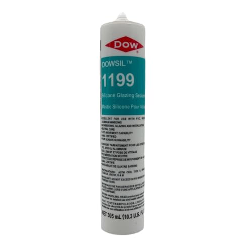 Dowsil 1199 Silicone Glazing Sealant Bronze 10 oz