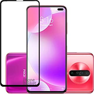 Image of Tempered Glass Screen Protector Compatible For Poco X2 with Edge to Edge Coverage and with Easy Installation Kit