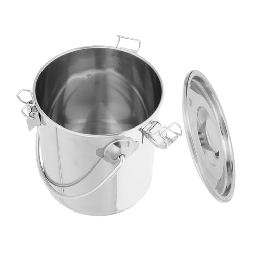 Seau de stockage étanche 16x16 cm pour éviter fuites et risques d'incendie