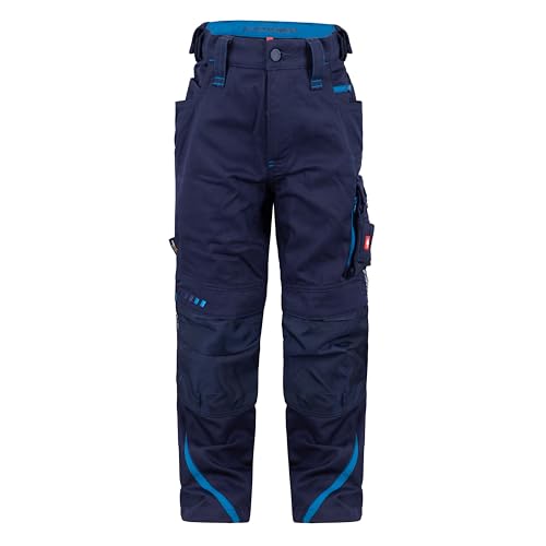 Engelbert Strauss Unisex - Kinder Bundhose e.s.Motion 2020 (DE/NL/SE/PL Numerisch 134 140 Regular dunkelblau/Atoll)